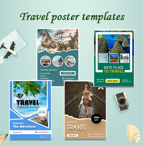 Travel Poster Design Templates